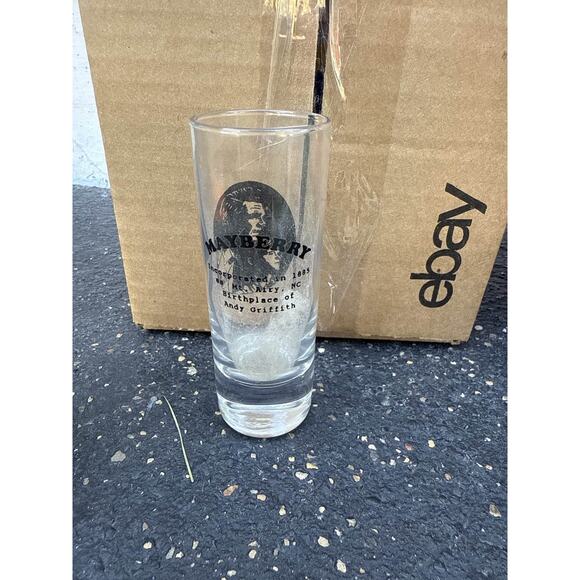 Mayberry Andy Griffith Show Sheriff Barney Fife Tribute Tall Shot Glass - Picture 3 of 3